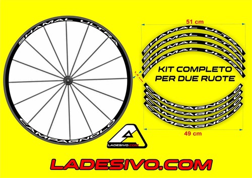 Kit adesivi cerchi bicicletta
